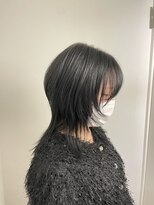 シェノン バイ アランスミシー 表参道(CHAINON by Alan smithee)&nbsp;ピンクベージュ/丸型/インナーグレージュ/ハッシュカット