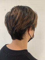 アッシュ 千歳烏山店(Ash) ガイルヘア　韓国　サイドパート　ハンサムショート　千歳烏山