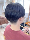 【morio成増/児玉】　刈り上げマッシュ　黒髪