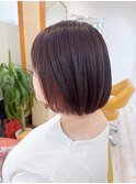【morio成増/児玉】ボブ　ピンクインナー