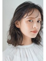 パール(PearL)&nbsp;【PearL】ニュアンスパーマ/黒髪風カラー/ボブルフ/小顔ヘア