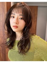 ビュートリアム 南青山(BEAUTRIUM)&nbsp;大人美人シルエットの定番！ミディアムレイヤー　20代30代40代