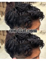 アッシュ 等々力店(Ash)&nbsp;ワンカールパーマ無造作パーマアップバング