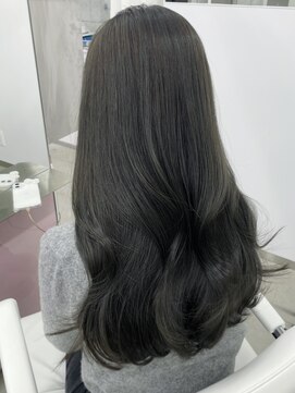 エヌアイ オモテサンドウ(ni omotesando) 大人気★オリーブカラー/グレージュカラー/くびれヘア 上野