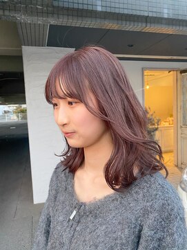 ノラ(Nora) ＊ココアブラウン×ピンク＊