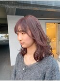 *ココアブラウン×ピンク*