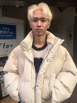 フェブ(fev)&nbsp;(fev_sora)center part × white blond
