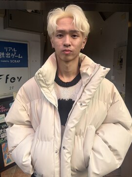 フェブ(fev) (fev_sora)center part × white blond