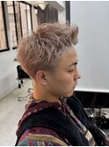 【スパイキーショート】【ハイトーン】【短髪】