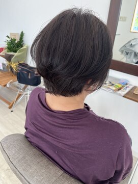 ラテ(Latte) ショートスタイル×髪質改善カラー♪