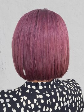 ディーバ 銀座(D.I.E.V.A) 30代40代50代切りっぱなし丸みショートボブ艶チェリーブロッサム