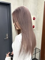 ニコ トウキョウ 渋谷(nico TOKYO)&nbsp;ミルクティーグレージュダブルカラーケアブリーチハイトーン