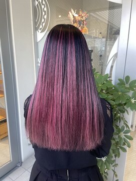 アソビセカンド 原宿(ASOBI 2nd) ダブルカラー/韓国/ブリーチ/ハイトーンカラー/アンブレラカラー