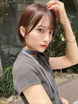 サンド 大阪梅田(sand) @shin__sandボブウルフ/ネビージュ/小顔/ワンレン/大阪梅田