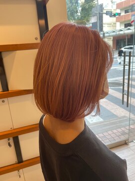 クラップス オル 金沢八景(CLAPS Ore) 金沢八景ショートボブイルミナカラー丸みレイヤーくびれショート