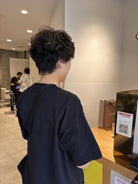 ミリ(milli Produce by ITAKURA) ショートパーマ風くせ毛活かし