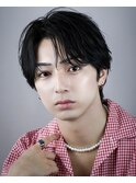 ビジネスヘア就活ミディアムメンズレイヤーカットメンズ
