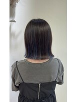 シルエット 美容室&nbsp;ミディアム　デザインカラー　八戸20代30代40代