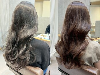 エン(en.)の写真/一人のスタイリストが担当するから、信頼して任せられる♪髪の悩みや理想のスタイルをご相談ください！