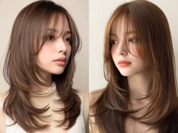 エンタク 新宿三丁目店(enntaku)の写真/韓国風も◎大切な顔周りをセンスと技術でズルいくらい可愛く[新宿駅/新宿三丁目/縮毛矯正/酸性ストレート]