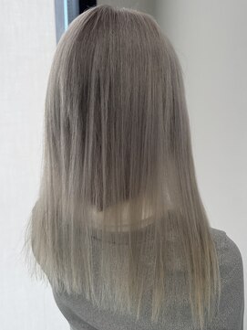 パヌポン(PANUPON) ベージュハイトーンケアブリーチダブルカラー