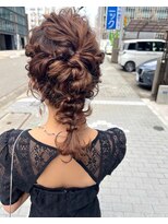 エンタリティリット(entality lit)&nbsp;【entalitylit】結婚式に☆くしゅっとお任せ編みおろしアレンジ