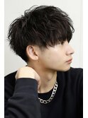 【緩めソフトツイスパ】　王道　マッシュ