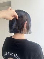 バイオレット ナゴヤ(Violet Nagoya) アンブレラカラー インナーカラー ミニボブ レイヤーボブHR-198