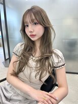 天神美容室 ハッシュカット×小顔レイヤー×韓国風巻き×髪質改善