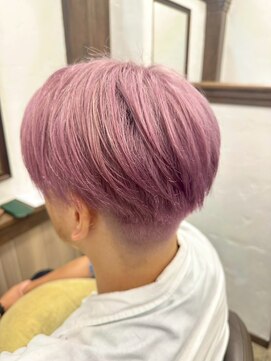 アミリー ひたち野うしく店(Amily) ハイライトバレイヤージュダブルカラーケアブリーチ20代30代