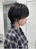  ウルフ/ウルフカット/ハンサムショートウルフ/担当岩崎