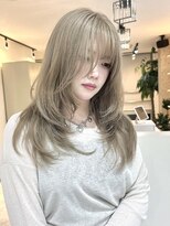 ヴィア 京都烏丸(Via)&nbsp;ミルクティーグレージュ/ホワイトグレージュ/ハイトーンカラー