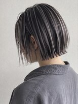 ウル(ulu) ボブ ハイライト 白髪ボカシ 名東区 美容室