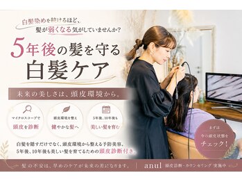 アンウル(anul)の写真/白髪染めを続けるほど、髪が弱くなる気がしていませんか？