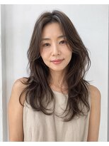 フィールヘアー 樟葉店(Feel hair)&nbsp;抜け感のある小顔映えセミロングカット