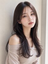 エクラ バイ キョウト(eclat by kyoto) 韓国ヘア2wayバングシースルーバングフェミニンロング前髪