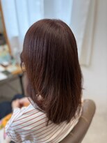 レメディフロムキン(REMEDY from KIN)&nbsp;こなれミディ/ミディアムレイヤー/大人上品/シフォンブラウン