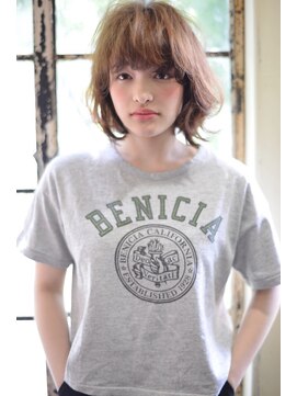 テイラー(Taylor) 【Taylor】ブロッサムカラーx外ハネミディ