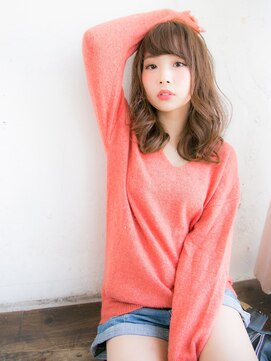 リリアン 青山(relian) デジタルパーマでコテ巻き風ゆるふわスタイル☆