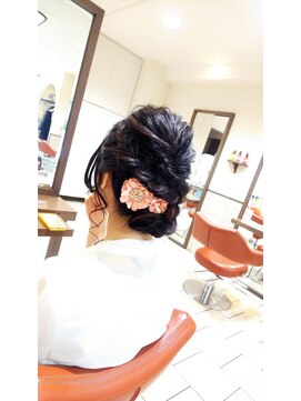 ネオリーブチノ 登戸店(Neolive cino) neolive cino   華やかパーティーヘアアレンジ☆