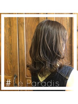 ルパラディ(leparadis) 【くびれ外ハネミディ】