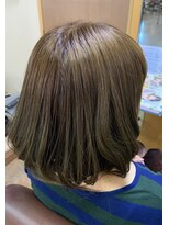 プレッソヘアー Presso hair&nbsp;グラデーションカラーで毛先グリーン
