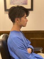 ヒロギンザバーバーショップ 神楽坂店(HIRO GINZA BARBER SHOP)&nbsp;前下がりグラデーションマッシュ