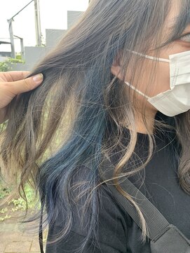 五番街 《五番街》インナーカラーブルー