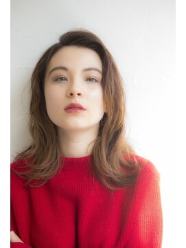 ミエル ヘア 新宿(miel hair) 〈mielhair新宿〉大人のかき上げスタイル【新宿】