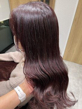 テラスヘア 新潟駅南(TERRACE hair) 【艶髪】大人艶髪トワイライトピンク