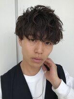 バイフィフス 原宿/表参道(by fifth)&nbsp;波巻きツイストスパイラルパーマツーブロック刈り上げ