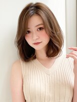 アグノス 青山(Agnos) ★ワンカール似合わせカットアースカラーくびれヘア