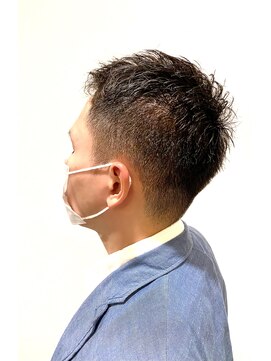 銀座マツナガ 浅草店 爽やかベリーショートアップバングビジカジ