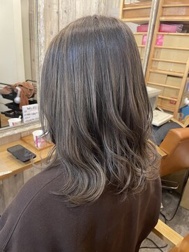 ロア ヘアーコーディネート 三条烏丸店(LoRE hair coordinate) Lore☆オリーブグレージュハイライト